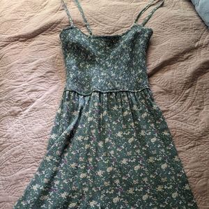 Natural Life Layla Smocked Green Jumpsuit (see description)